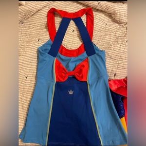 Crowned Athletics athletic top Snow White